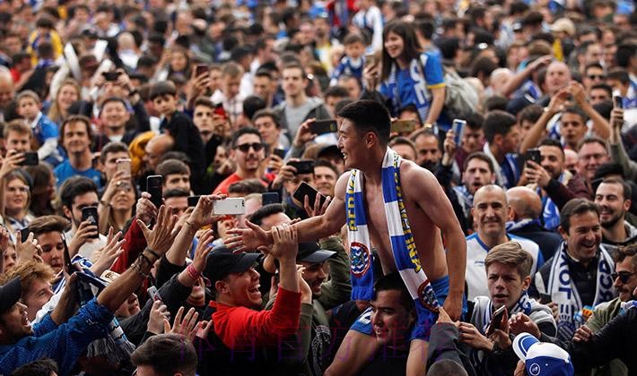 新华社：武磊进球定胜局 西班牙人列西甲第七获欧战资格